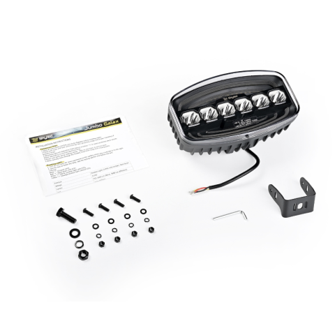 Proiector LED Jumbo Galax, 60W, cu Lumina de Pozitie Alba si Portocalie [16]