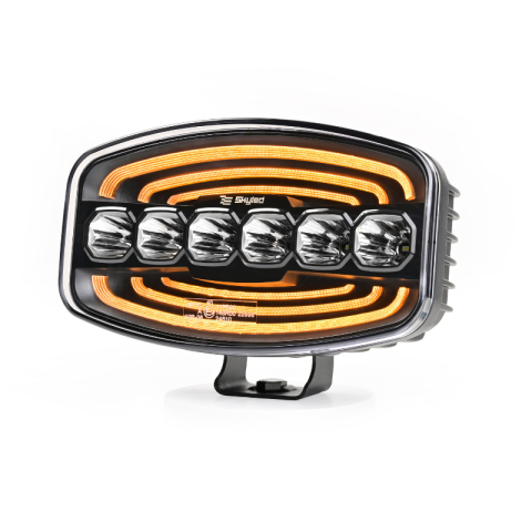 Proiector LED Jumbo Galax, 60W, cu Lumina de Pozitie Alba si Portocalie [4]