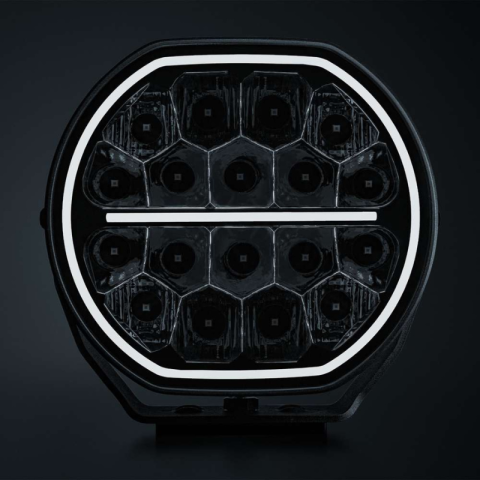 Proiector LED Long Range Big Energy 2.0 9" 12.900 lm, 715 m, Lumina Pozitie Alba si Portocalie, 12/24V, IP69K [2]