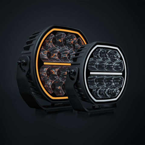 Proiector LED Long Range Big Energy 2.0 9" 12.900 lm, 715 m, Lumina Pozitie Alba si Portocalie, 12/24V, IP69K [5]