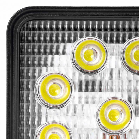 Proiector LED Lucru Auto AWL03, 9 LED, Fascicul Flood, 12/24V [6]