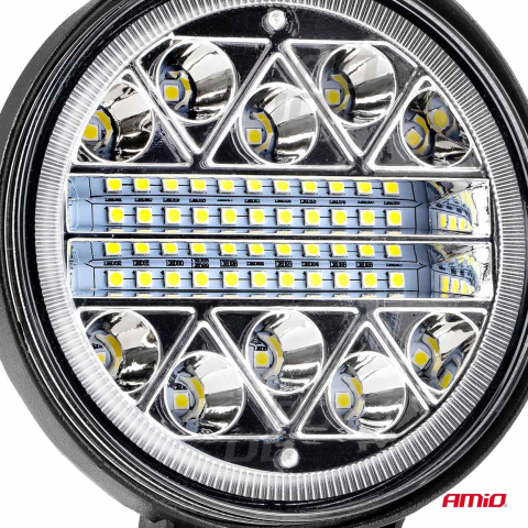 Proiector LED Lucru Auto AWL16, 26 LED, Fascicul Combo, 9-36V [4]
