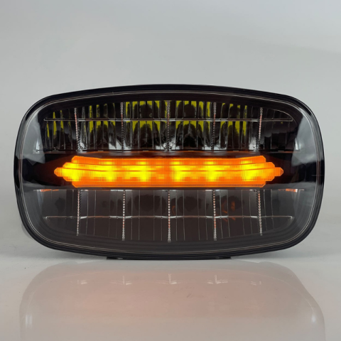 Proiector LED off-road, putere 109W, flux luminos 7000 lm, lumina pozitie alb si galbena, alimentare 9-36V, omologare ECE [6]