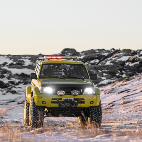 Proiector LED OZZ XO1 P, 8160LM, IP69K, 24.5cm, cu stroboscop, 5 functii [8]