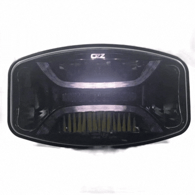 Proiector LED OZZ XO1 P, 8160LM, IP69K, 24.5cm, cu stroboscop, 5 functii [2]