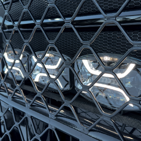 Proiector LED OZZ XO1 P, 8160LM, IP69K, 24.5cm, cu stroboscop, 5 functii [10]