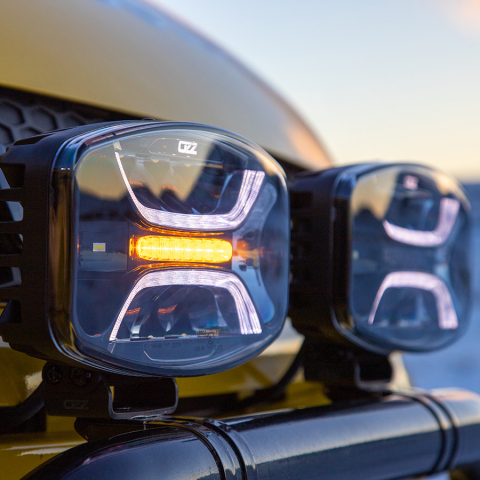 Proiector LED OZZ XO1 P, 8160LM, IP69K, 24.5cm, cu stroboscop, 5 functii [13]