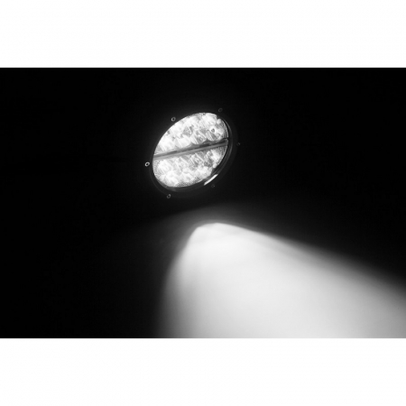 Proiector LED rotund cu pozitie si capac de protectie, 17.7cm - Truck LED L3427 [9]