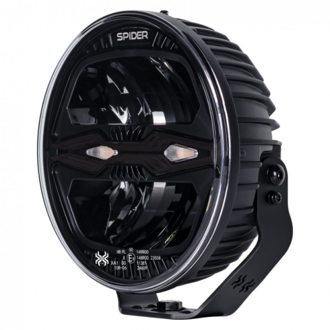 Proiector LED X-Spider NINJA, rotund, 12/24V, 100W, lumina drum, pozitie, avertizare IP69K [8]