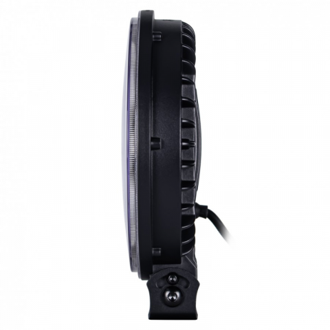 Proiector rotund LED X-SPIDER TOXIC, 80W, 22cm, faza, pozitie alba si stroboscop portocaliu [6]