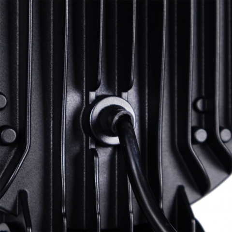 Proiector rotund LED X-SPIDER TOXIC, 80W, 22cm, faza, pozitie alba si stroboscop portocaliu [9]