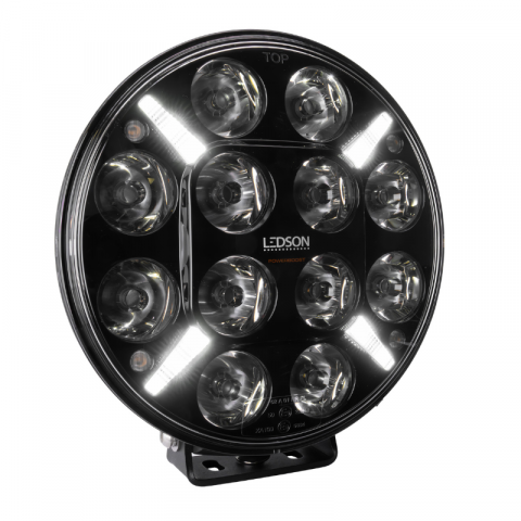 Proiector LEDSON Pollux9+, Spot, 120W, 21.8cm, IP68, 12/24V, cu stroboscop si pozitie alb/galbena, Powerboost [4]