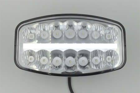 Proiector Slim, Full-Led, Pozitie si Faza Lunga Led, 1224V, Dreptunghiular - Oval - Truck LED L3419 [6]
