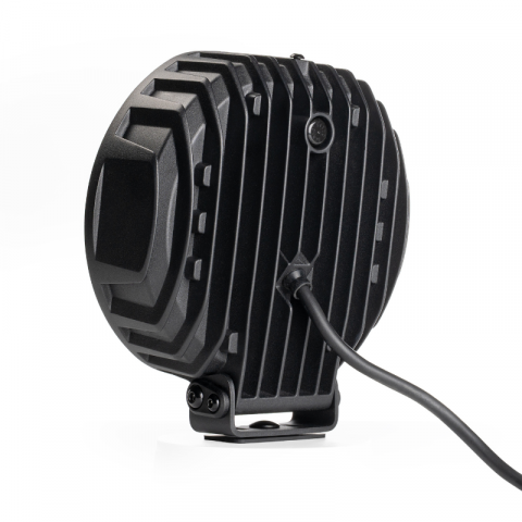 Proiector Suplimentar LED, SCALLOP 9X, 22cm, 180w, 10600lm, Pozitie Dinamica Alb/Portocaliu, 680m [17]