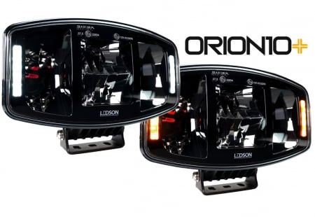 Lumini, Becuri, Proiectoare - Proiector suplimentar Orion 10+ black, Ledson, LED, 100W, pozitie alb galbenaportocalie - Ledson 33490425