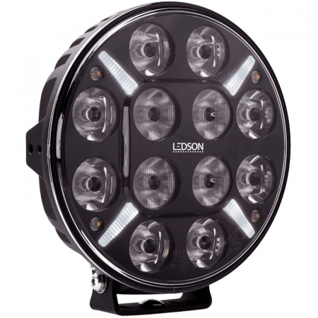 Proiector suplimentar Pollux9+ cu stroboscop inclus, LED, 120W, pozitie alb galbenaportocalie - Ledson 33491234 [8]