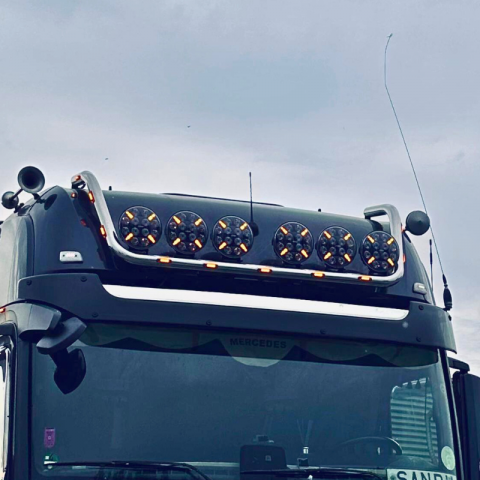 Proiector suplimentar Pollux9+ Gen2, LED, 120W, pozitie alb galbena/portocalie [17]