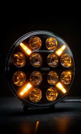 Proiector suplimentar Pollux9+ Gen2, LED, 120W, pozitie alb galbena/portocalie [6]