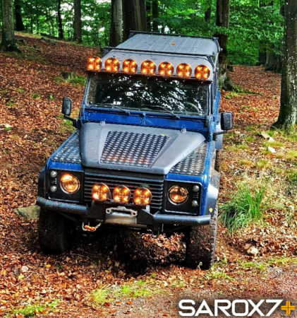 Proiector suplimentar Sarox7+, LED, 60W, pozitie alb galbenaportocalie - Ledson 33491218 [16]