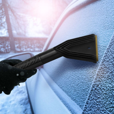 Racleta gheata auto, lama alama, 30cm, maner ergonomic, iarna [6]