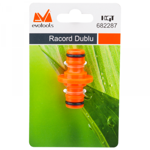 Racord Furtun Dublu, ABS, Rezistent Coroziune, Reparatii Rapide, Prelungire Furtun [1]
