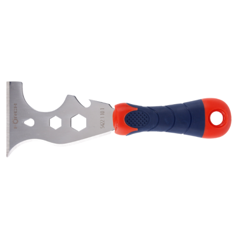 Accesorii si Echipamente Auto - Razuitor multifunctional inox cu maner ergonomic, racleta pentru indepartare vopsea, lac si adeziv