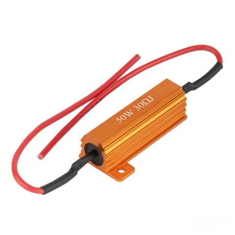 Rezistor CANBUS pentru becuri LED, Decodor 30 Ohm 50W, eliminare erori si palpaire [1]