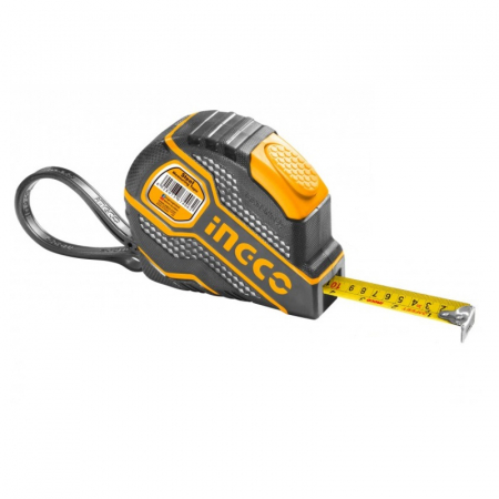 Aparate si unelte de masura - Ruleta 10m x 25mm, carcasa cauciucata