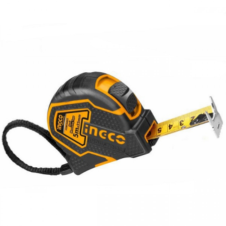 Unelte si aparate de masura - Ruleta 5m, banda cu acoperire nylon