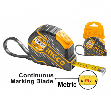 Ruleta 5m x 25mm, carcasa cauciucata [1]