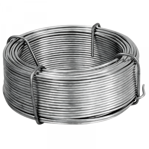Feronerie si accesorii - Sarma Moale Zincata, 30m Pentru Plase Gard, Lucrari Agricole, Uz General
