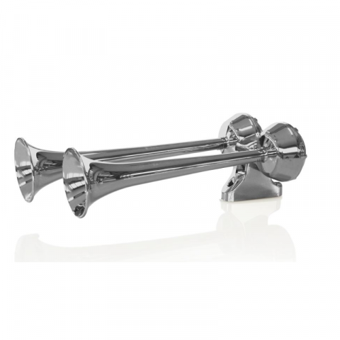Semnal pneumatic, claxon inox pneumatic, 37.5 și 41.5cm