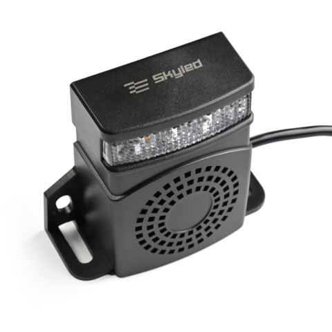 Semnalizator, lampa marsarier cu avertizare sonora si lumina LED portocalie [1]