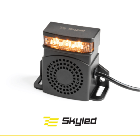 Accesorii Diverse - Semnalizator, lampa marsarier cu avertizare sonora si lumina LED portocalie