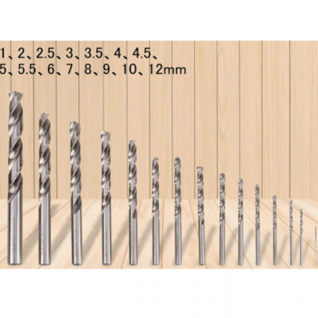 Set 15 piese de burghie PROFI pentru metal, DIN338, HSS-CO [3]
