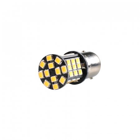 Set 2 bucati bec LED, BA15s, CANBUS, P21, Alb  LB354W [1]