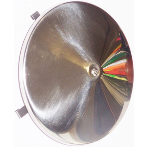 Accesorii si Echipamente Auto - Set 2 capace claxon pneumatic, inox, diametru 13.4 cm, compatibil TA150/180