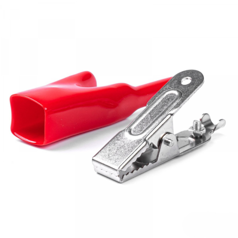Set 2 Cleme Crocodil 25A, 75mm - Pentru Baterie Auto [3]