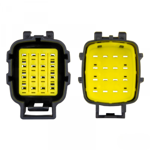 Set 2 conectori, tata + mama etansi, de la 1 la 16 pini 2.2mm, auto/industrial [3]