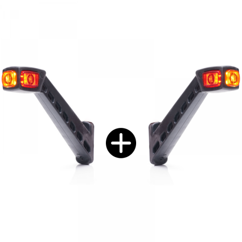 Set 2 Lampi gabarit LED cu brat lung si pozitie, 25.4cm [9]