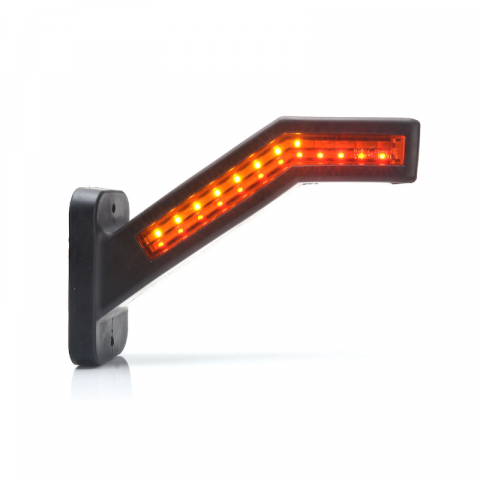 Set 2 lampi gabarit LED cu brat, semnalizare dinamica si stop, 12-24V, IP 66/68, 18.5cm [4]