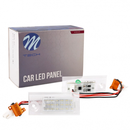 Lampi LED auto dedicate - Set 2 Lampi Numar Led, Canbus, Audi A6 4B, C5 AVANT  CLP045