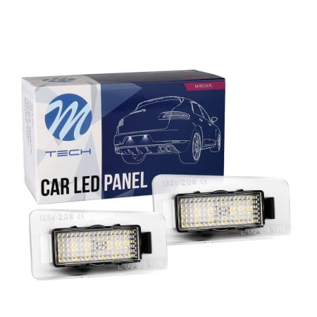 Lampi LED auto dedicate - Set 2 Lampi Numar Led, Canbus, Hyundai Elantra, Kia, Cee'd, Rio  CLP126