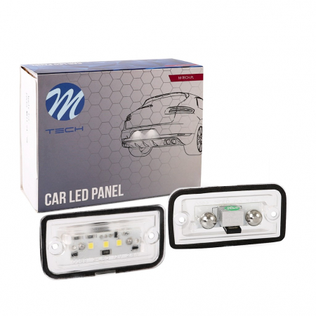 Set 2 Lampi Numar Led, Canbus, Mercedes C-Class W203 Limousine, CLK, SL, Chrysler Crossfire  CLP023