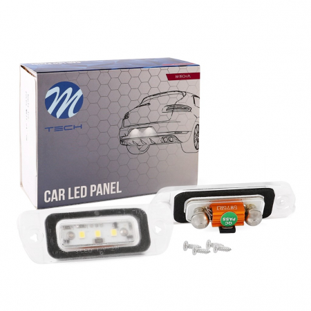 Set 2 Lampi Numar Led, Canbus, Mercedes R-Class W251, ML-Class W164, GL-Class X164  CLP038