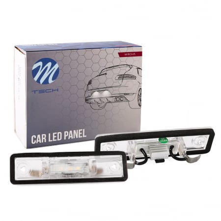 Set 2 Lampi Numar Led, Canbus, Opel Astra, Omega, Vectra, Signum, Tigra, Zafira  CLP018