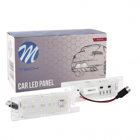 Set 2 Lampi Numar Led, Canbus, Opel Zafira, Astra, Corsa, Insignia  CLP020