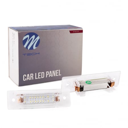 Lampi LED auto dedicate - Set 2 Lampi Numar Led, Canbus, Porshe 968, Carrera 911  CLP015