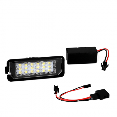 Set 2 Lampi Numar Led, Canbus, VW Golf4, Lupo, Polo, Passat, Phaeton, NEW Beetle II, EOS  CLP103 [1]