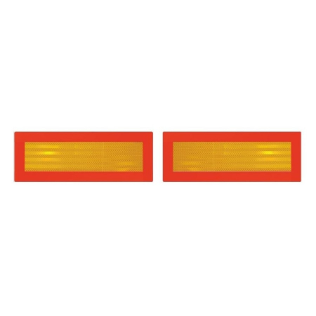 Set 2 placute dreptiunghiulare reflectorizante semiremorca, camion, 56.5 x 20cm - Truck LED AKC1035E